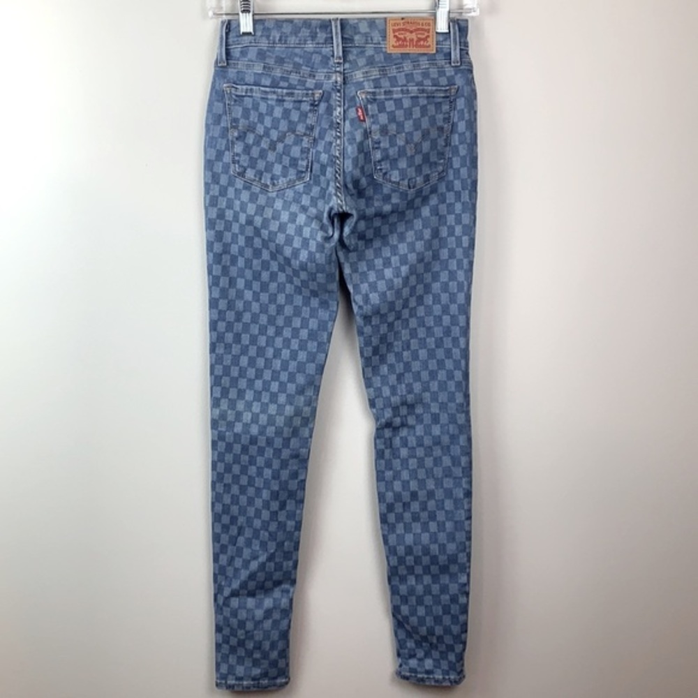 Levi's® 710 Mid Rise Super Skinny Jeans - Picture 5 of 9